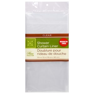 View Home Collection Clear PEVA Shower