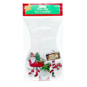 View Christmas House Holiday-Themed Cellophane Goodie