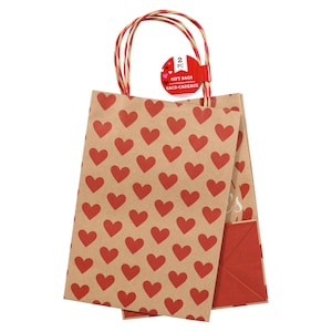 View Medium Valentine's Paper Gift Bags,