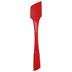 Handy Housewares 9.5 Long Silicone Spatula Spreader, Bowl or Jar Scraper,  Great for Spreading Frosting or Icing on Cakes - Red 3 Pack 