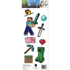 View Minecraft Wall Decals, 9 pc.