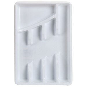 White Plastic Removable Wall Hooks, 3 lbs.