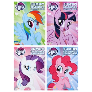 Bendon Publishing International Set of 2 My Little Pony Jumbo Coloring –  ToysCentral - Europe