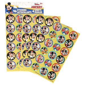 Disney Mickey Mouse Clubhouse Sticker Sheets, 4 Sheet Packs