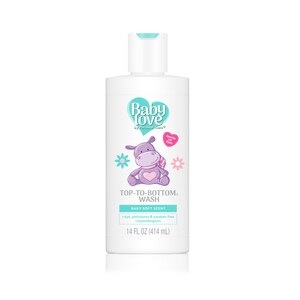 personal lubricant dollar tree Personal Care Baby Love Hypoallergenic Top-to-Bottom Wash, 14 oz