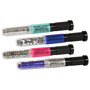 3-in-1 Nail Art Pens - Sassy+Chic - Authentic Scent
