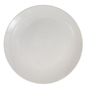 Royal Norfolk Ceramic White Solid Glaze Dinner Plate,