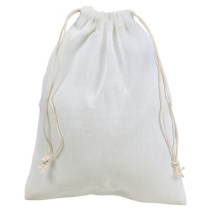 Juncture DIY Natural Polyester Drawstring Bags, 8.5x11.5-in. | Dollar Tree