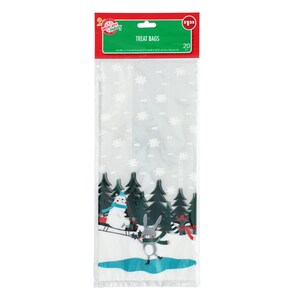 View Christmas House Printed Cellophane Treat