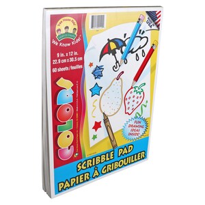 Doodle Pad Scribble Pad for Toddlers Children to Scribbling Perfect for  School, Offices and College to Jotting Down of Important Things (50 Sheets  Per