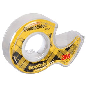 Scotch Double Sided Tape 0 5x130 In Rolls