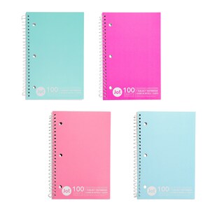Notebook: Neon Pink Color: Blank Lined Journal (6x9, 100 Pages)