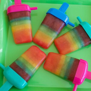 Rainbow Popsicles Dollar Tree