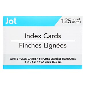 5x7 Index Cards 