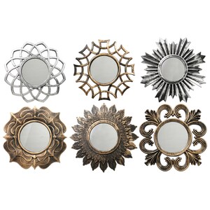 Glass Craft Mirrors - Round Mirrors, 3 diameter, Pkg of 10