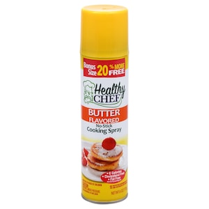 Healthy Chef Butter No-Stick Cooking Spray, 5 oz. Cans