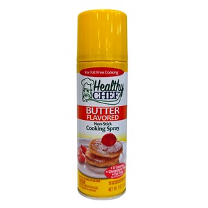 Healthy Chef Butter No-Stick Cooking Spray, 5 oz. Cans