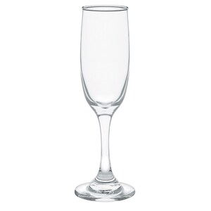 Tapered Glass Champagne Flutes, 6.25 oz.