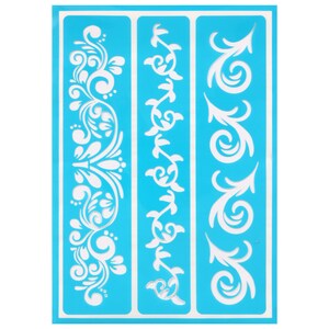 View Crafter's Square Self-Adhesive Stencils, 9.5x5.75-in.