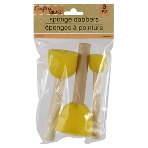 View Crafters Square Paint Sponge Dabbers,