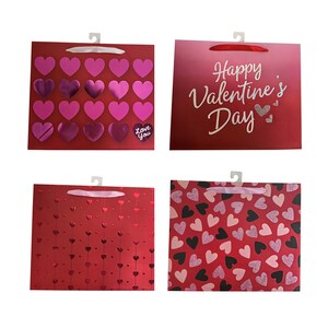 Gift Bag Valentine's Day Ideas Fun 8Pcs Valentines Day Paper Gift