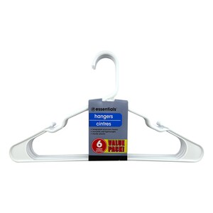 Essentials Plastic Clothing Hangers, 7-ct. Packs