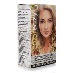 View Color Eazy Lightest Blonde Hair