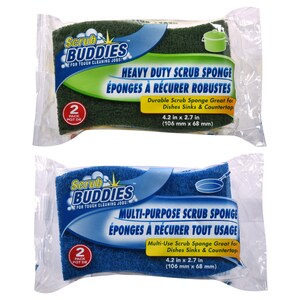 Bulk Scrub Buddies Soap-Dispensing Scrub Sponges at DollarTree.com