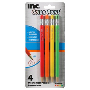 Bulk Inc. Color Point Colored Mechanical Pencils, 4-ct ...