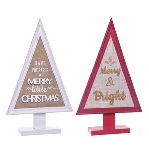 View Triangle Tree Table Decor