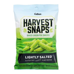 Harvest Snaps Lightly Salted Green Pea Snack Crisps, 2-oz. Bags