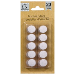 Crafter's Square Fastener Dots, 20-ct. Packs