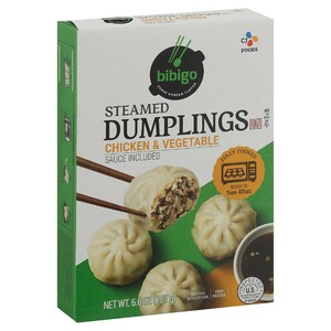 Bibigo Steamed Chicken Vegetable Dumplings oz