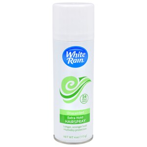 Bulk White Rain Unscented Extra Hold Hairspray 4 Oz Cans