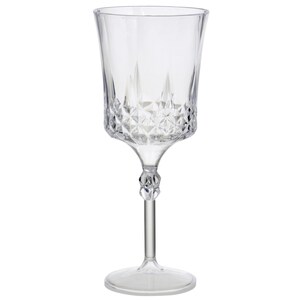 Greenbrier Two (2) Plastic Wine Glasses