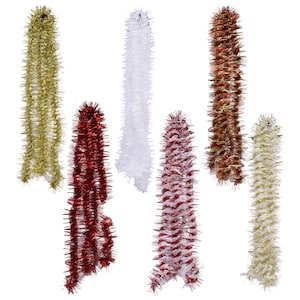 View Christmas House Tinsel Garlands, 9