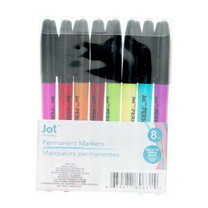Jot Brightly Colored Permanent Markers, 8-ct. Packs