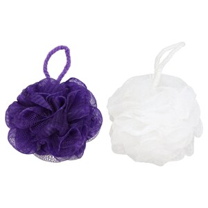 View Mesh Loofah Bath Sponges, 2-ct.
