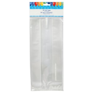 Medium Clear Cellophane Gift Bags (50 Piece(s))