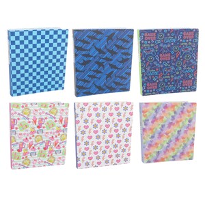 Jot 3-Ring Binder, Assorted Designs, 1-ct.