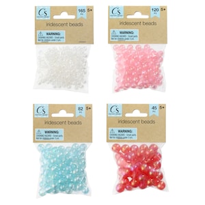 Crafter's Square Colored Foam Beads, 28.9 cu-in. Bags