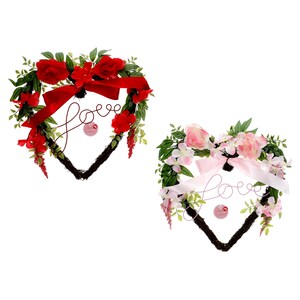 Seasonal Collection Valentine's Day Heart-Shaped Floral Love