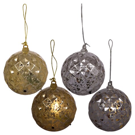 Christmas House Elegant Motion-Sensing Plastic Holiday Ornaments — Dollar Tree penny item
