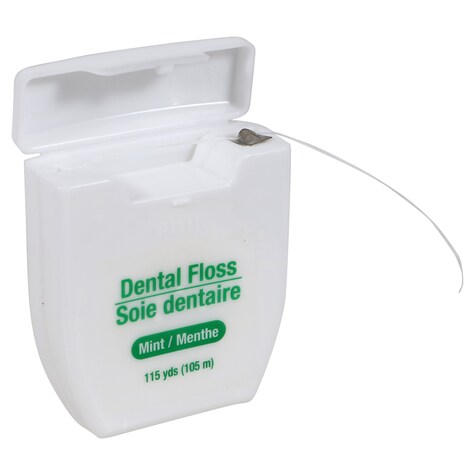View Waxed MintFlavored Dental Floss, 115yd.