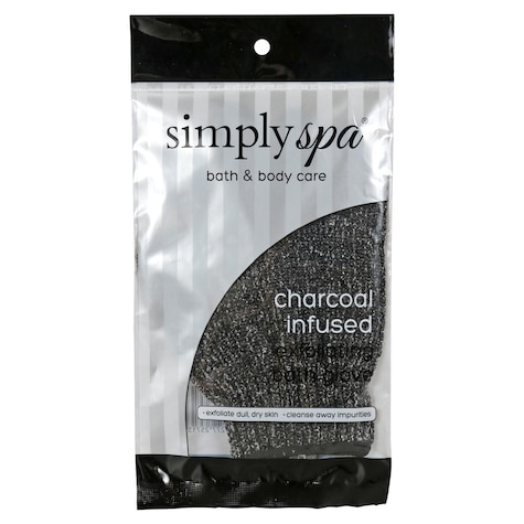 View Simply Spa Charcoal Infused Exfoliating