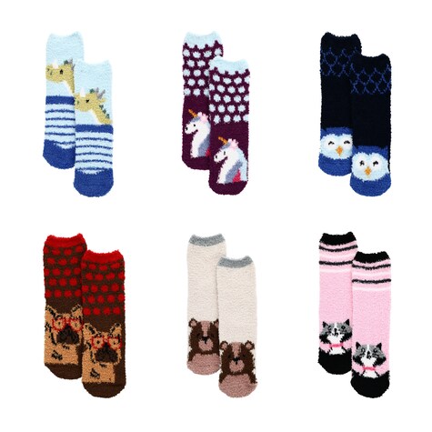Bulk Snugadoo Too Kids' Critter Socks Dollar Tree