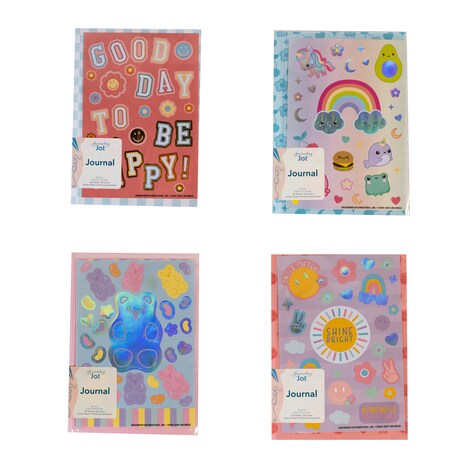 View Jot Journals with DIY Stickers,
