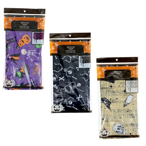 View Halloween Table Covers, 54x108 in.
