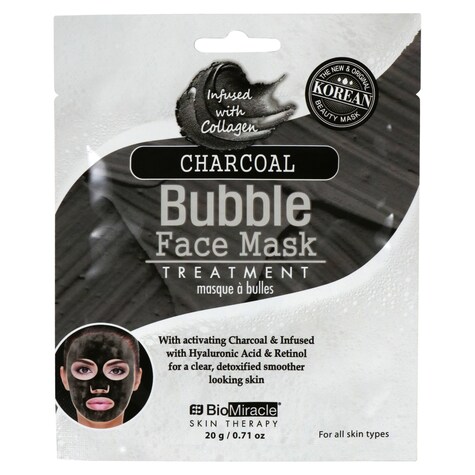 View BioMiracle Charcoal Bubble Face Mask