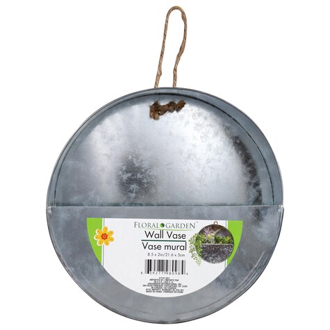 View Floral Garden Metal Hanging Wall